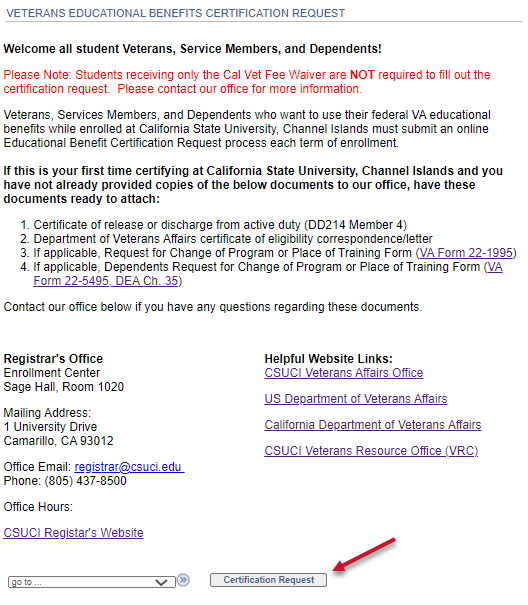 Certification Message Center