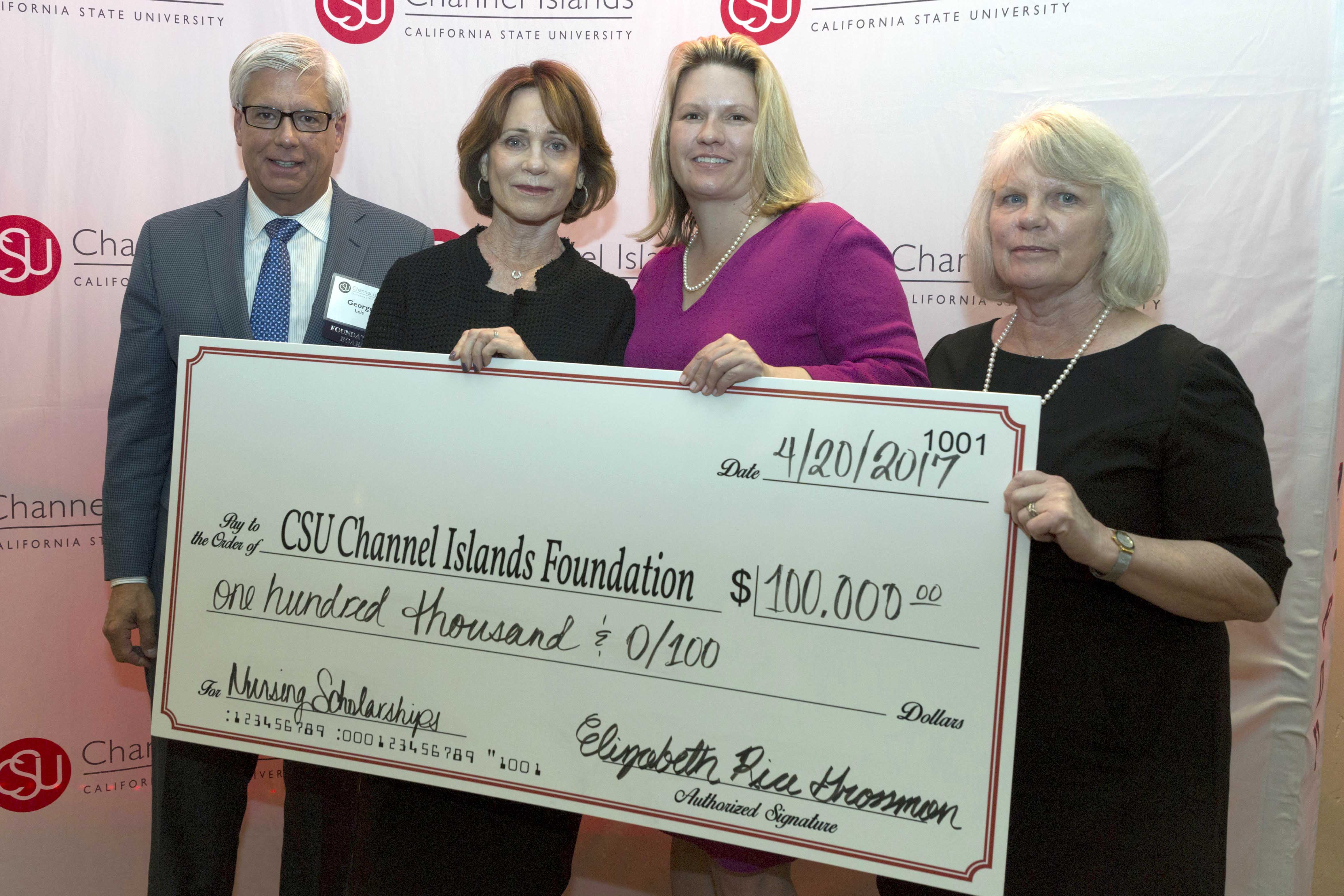 grossman scholarship check