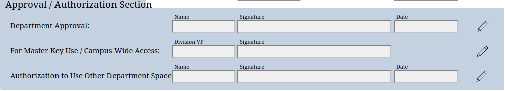 Signature Field