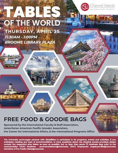 Tables of the World flyer 2024