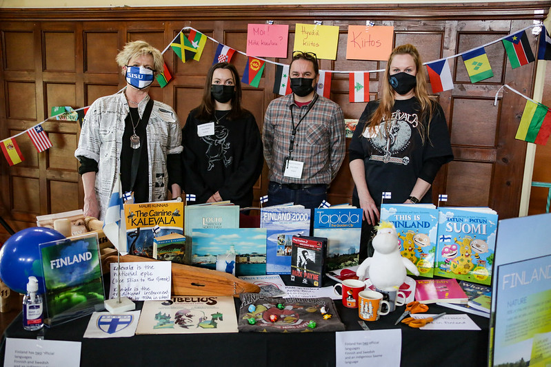Faculty at Finland table