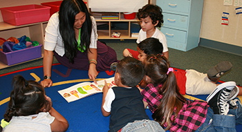 Student teachers and children learn through training modules Student teachers and children learn through training modules