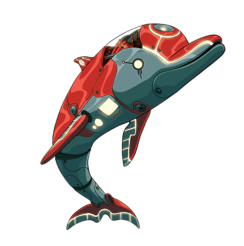 Ekhobot illustration by CSUCI student Devin Sullivan