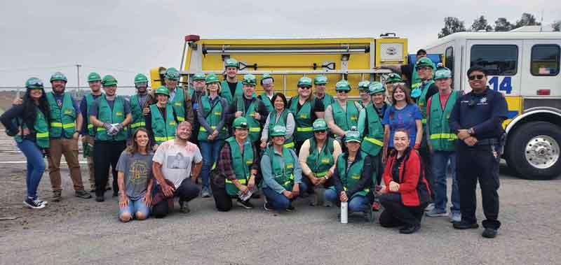 CSUCI CERT completed its training to support emergency preparedness.