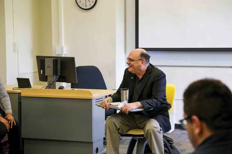 Lecturer Tim Allison