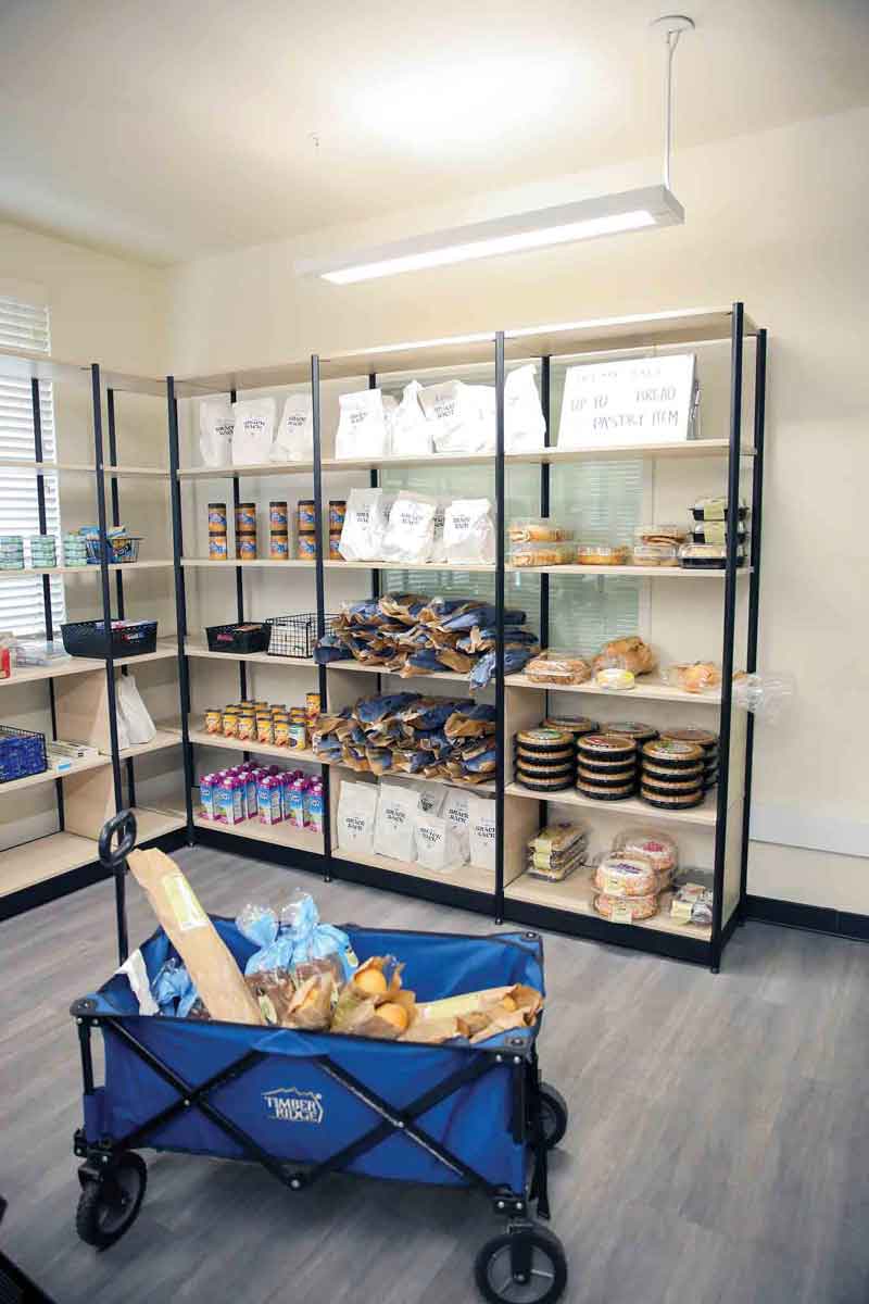 The Basic Needs food pantry