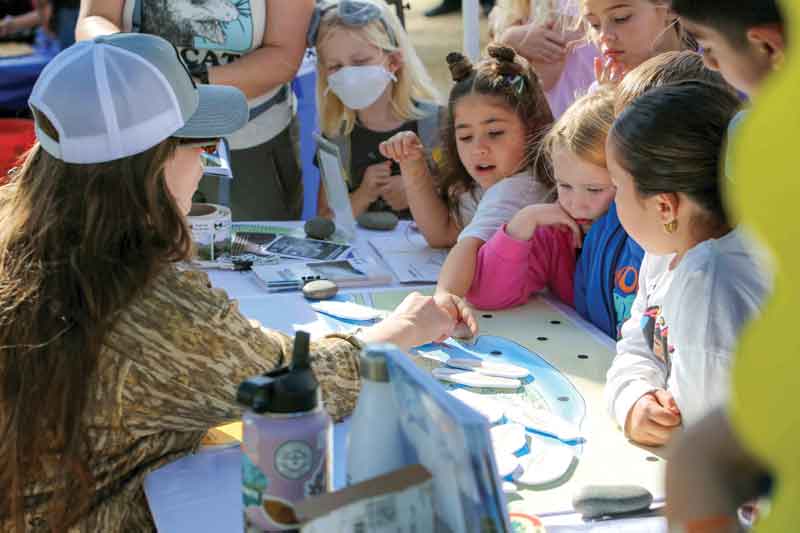The STEAM Carnival brought together local students, from pre-K to eighth grade and 72 exhibits from anthropology to physics, chemistry, biology and archeology.