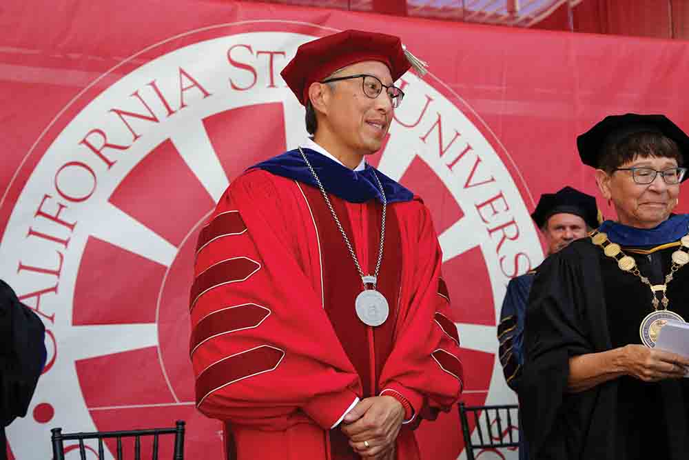 President Yao at CSUCI's Investiture President Yao at CSUCI's Investiture