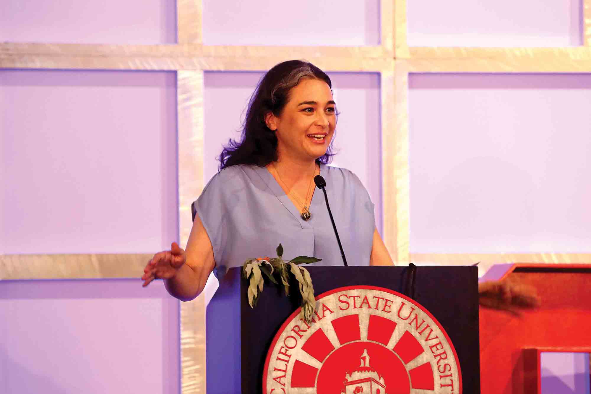 Ekin Pehlivan accepts the appointment as the President's Faculty Fellow. 