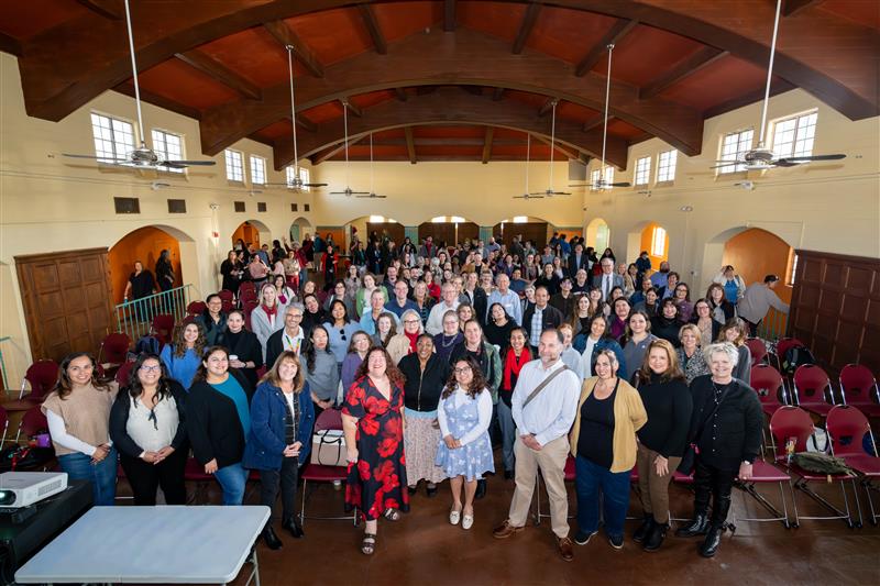 Group Photo of Division of Academic Affairs at Event