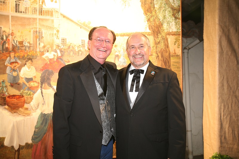 President Rush and Mark Lisagor