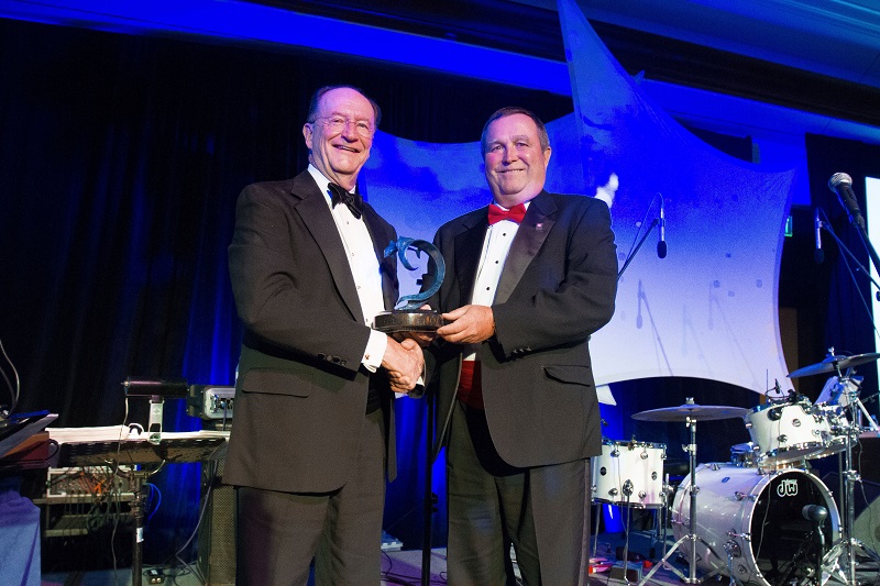 President Rush and Mr. Blois