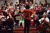 Choir group performing 1