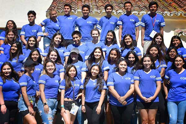 Group photo of students