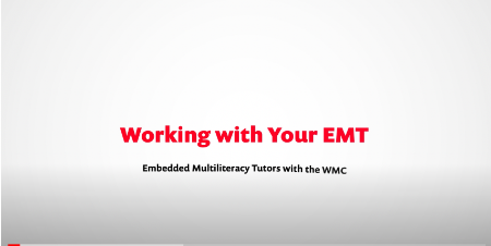 Link to video on working with EMT